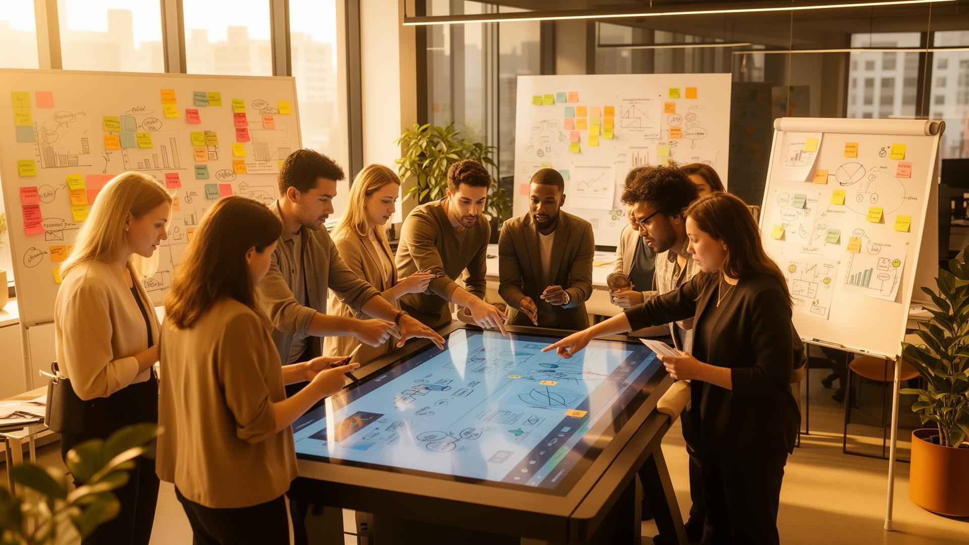 Bondi Barton Partners consultants in a working session